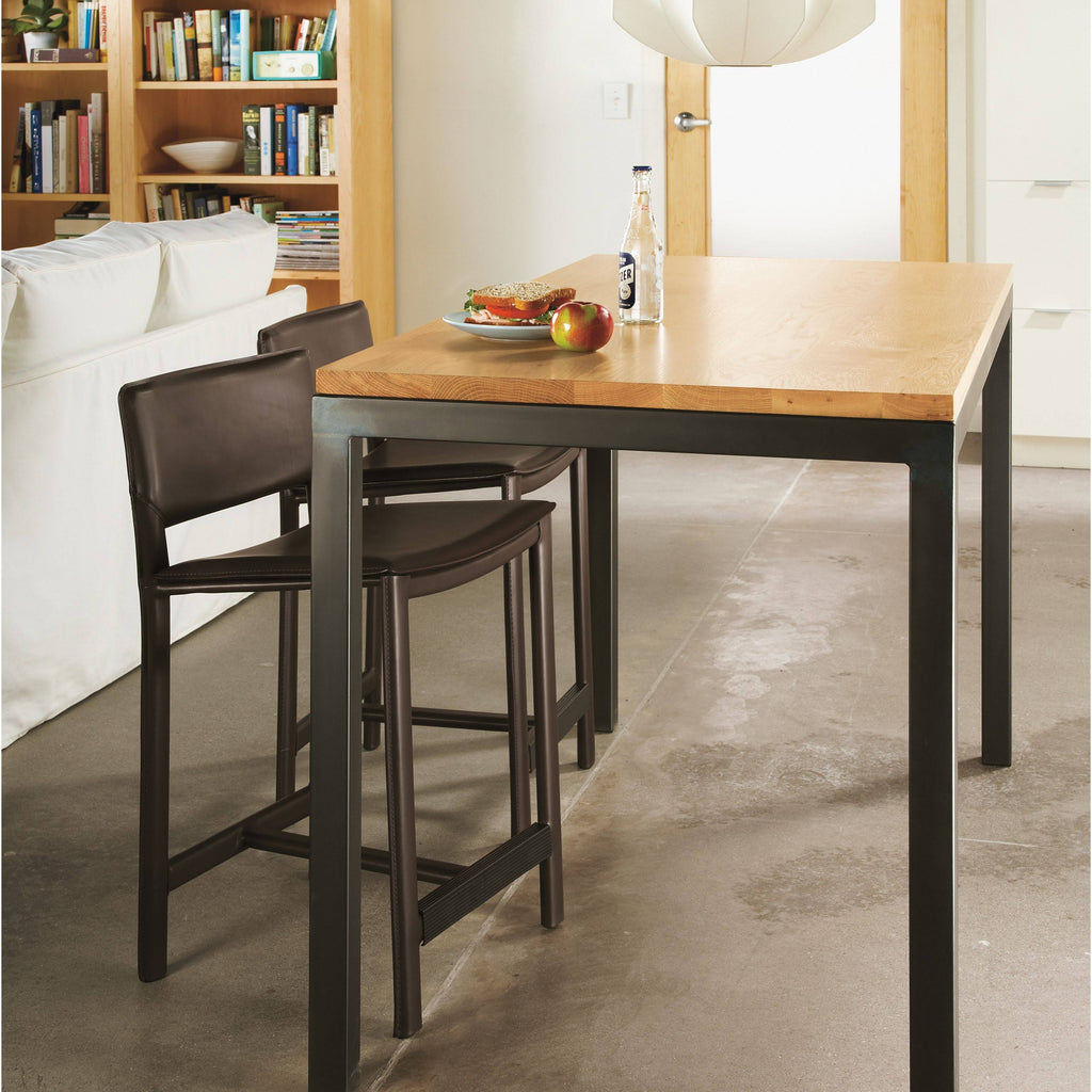 Modern Parsons Counter Table in Grey T96828