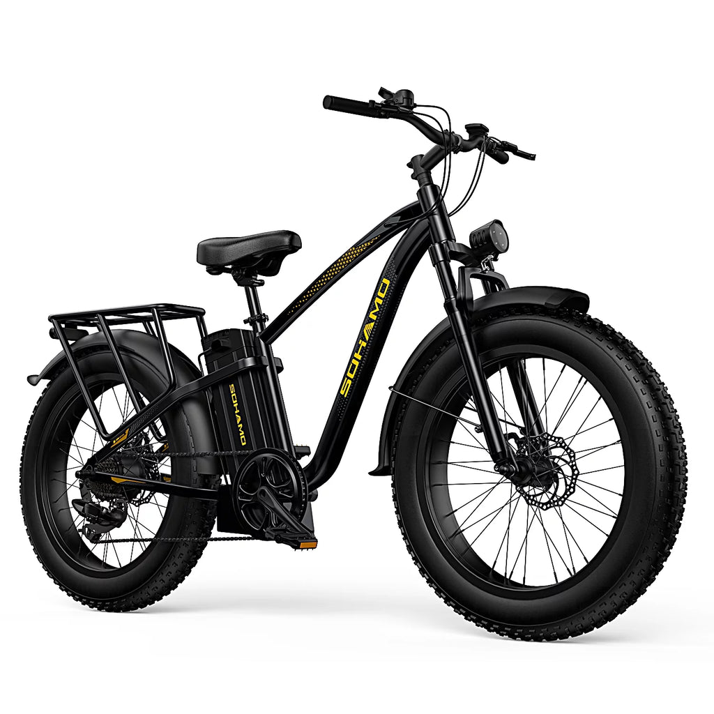 Electric Bike 26×4.0 Fat Tire 750W Motor 48V 15AH Y111