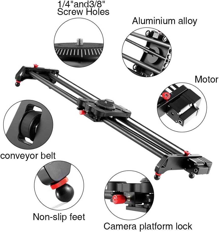 31 80cm Camera Slider Rail System C640