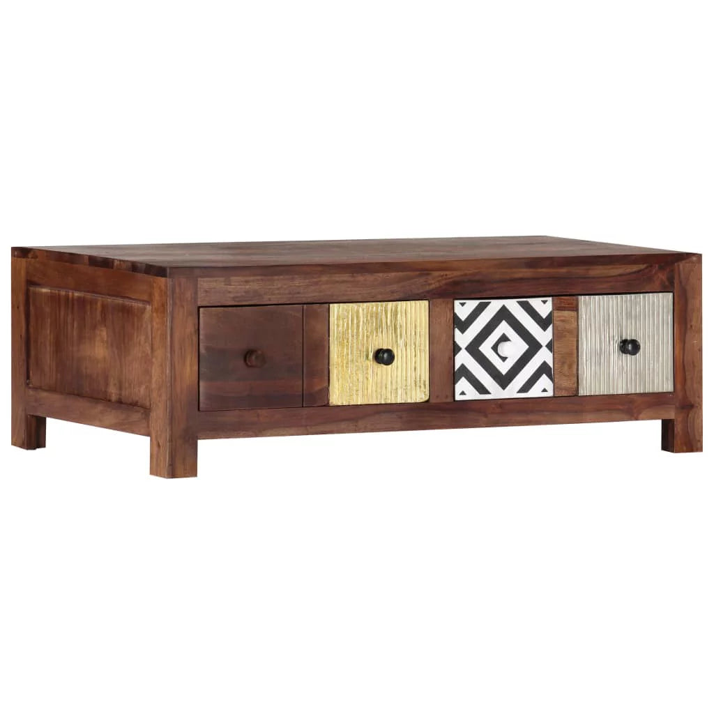 Coffee Table Solid Sheesham Wood W874526