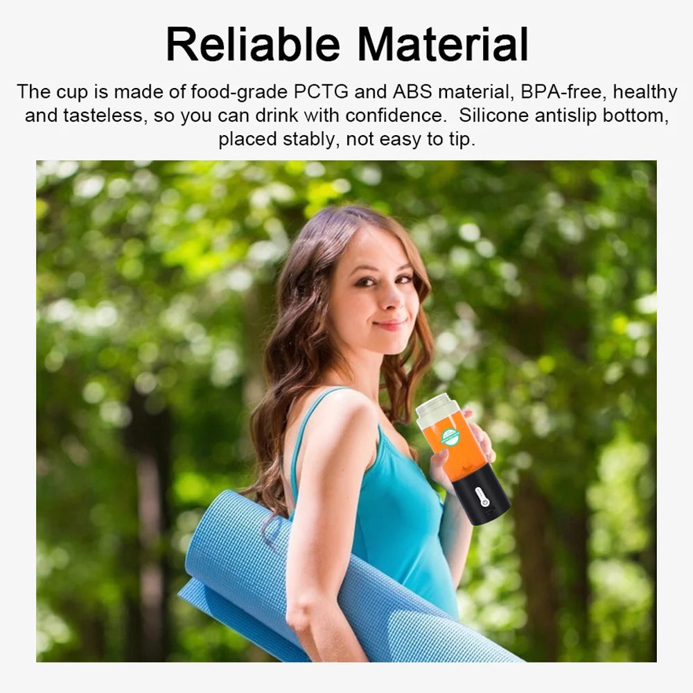 Portable USB Electric Juicer 530ml M456