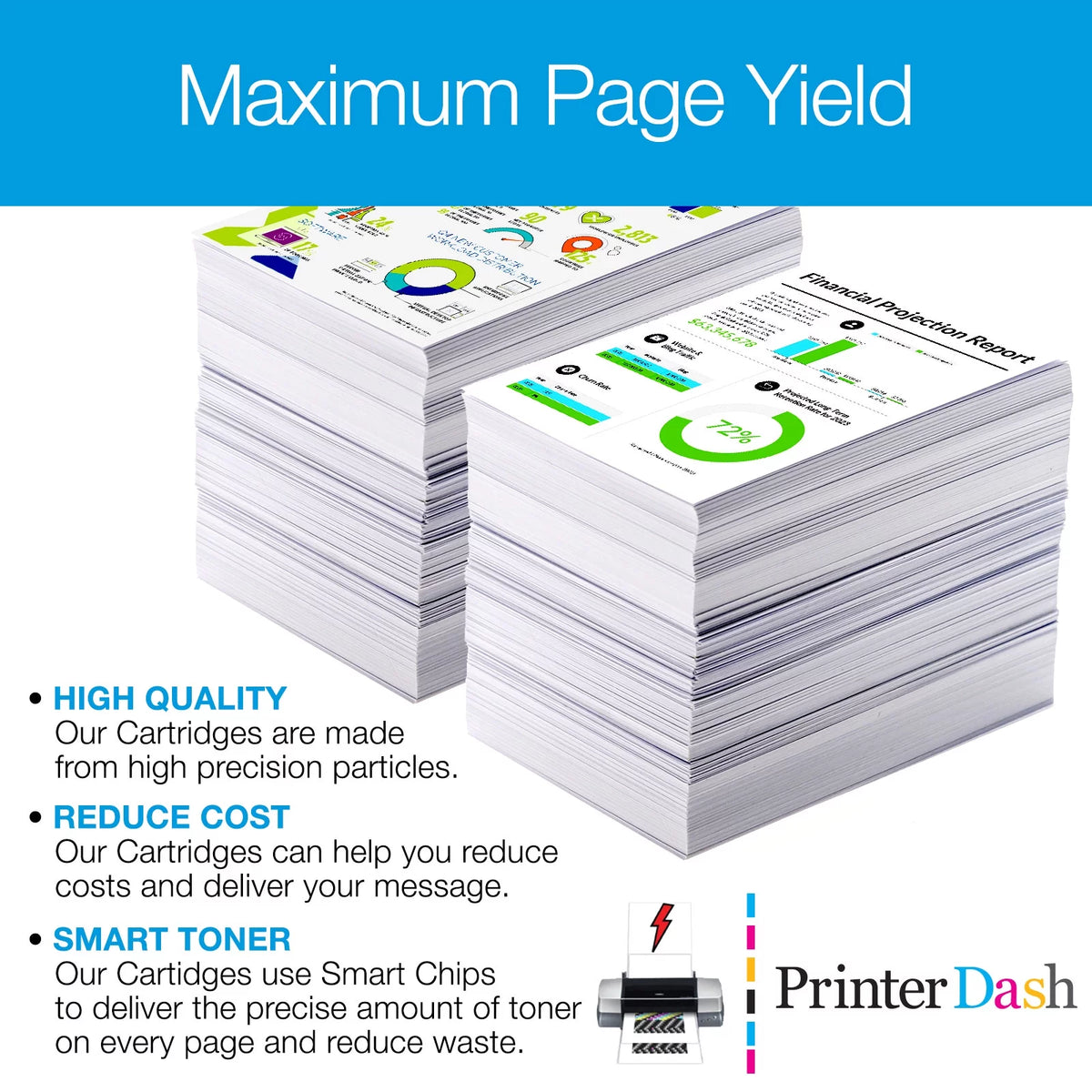 Black High Yield Inkjet I92439
