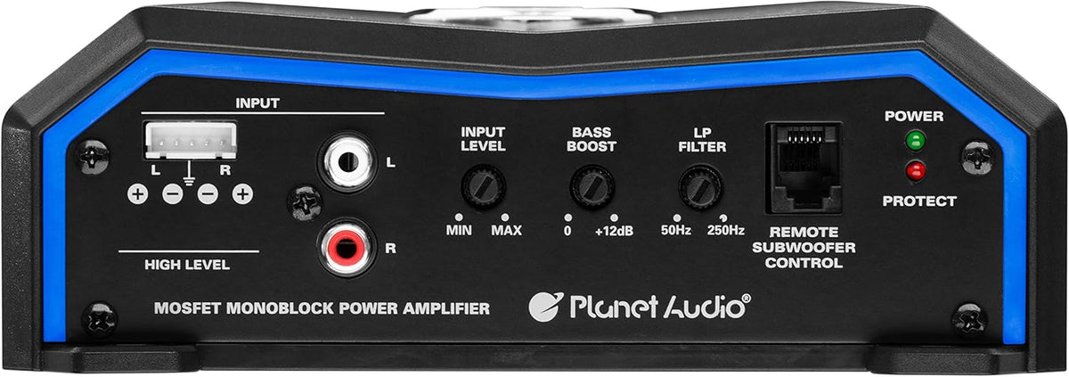 Monoblock Car Amplifier, 2000 Watts, 2/4 Ohm Stable, Class A/B R85520