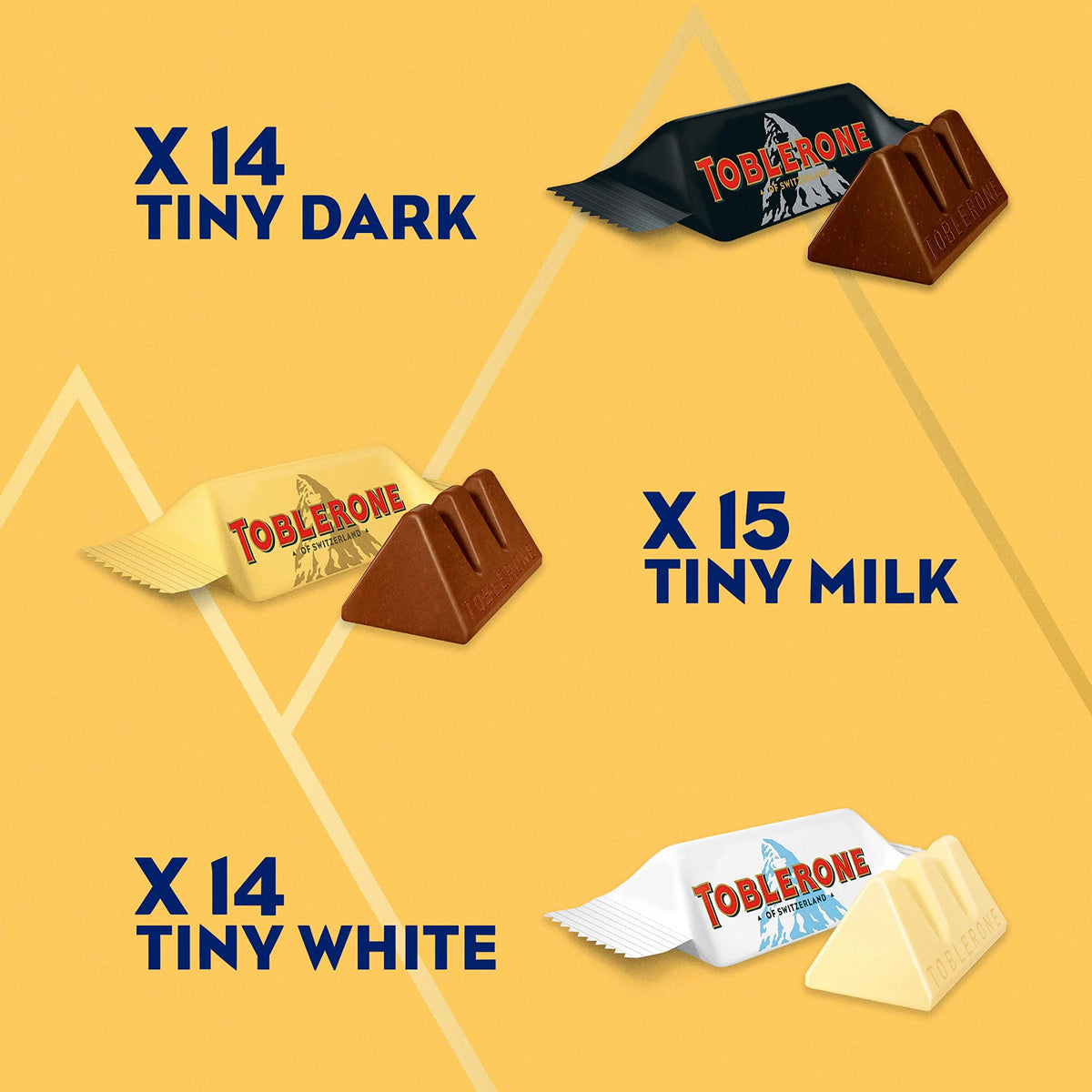 Dark White Milk Chocolate Candy Bars with Honey & Almond Nougat 12.1 Oz N44155