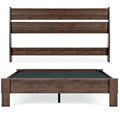 Queen Headboard and Platform Bed B9671