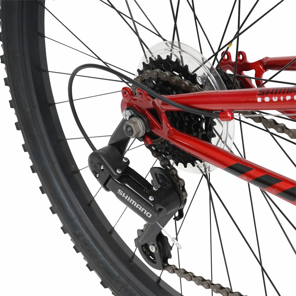 24" Red and Black Mountain Bike K823871