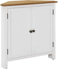 Corner Cabinet Solid Oak Wood Z8793