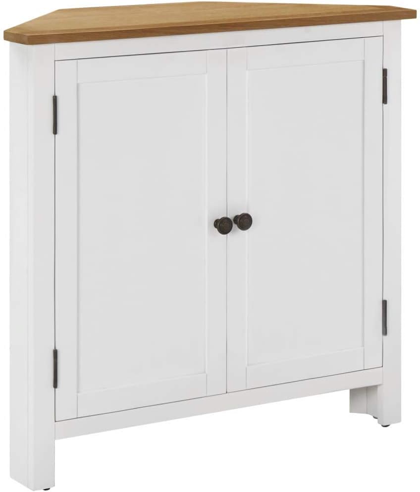 Corner Cabinet Solid Oak Wood Z8793