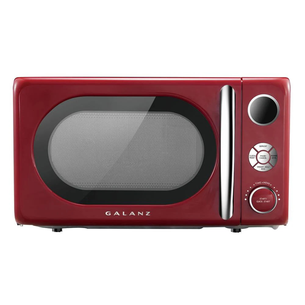 0.7 Cu ft 700 Watts Blue Retro Countertop Microwave Oven M12869