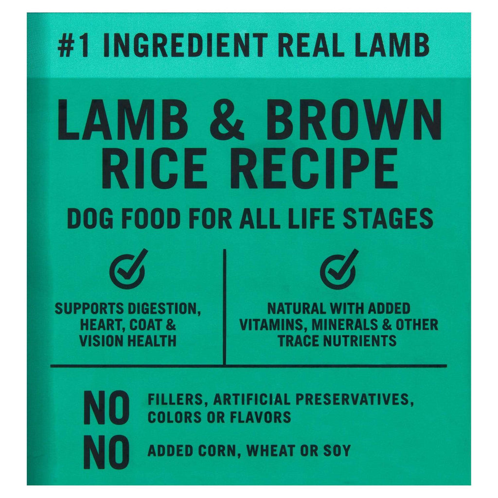 Lamb & Brown Rice Recipe Dry Dog Food E123
