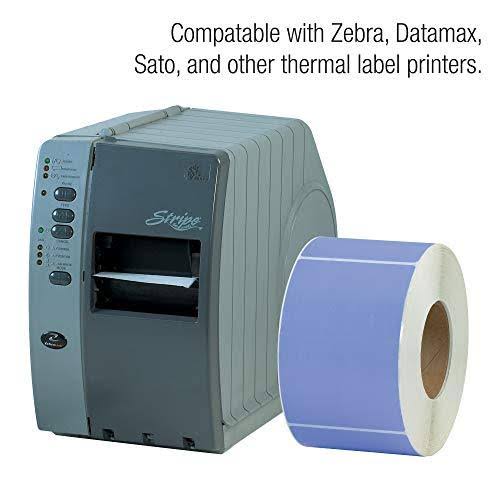 4 x 6x22 Purple Thermal Transfer Labels H893