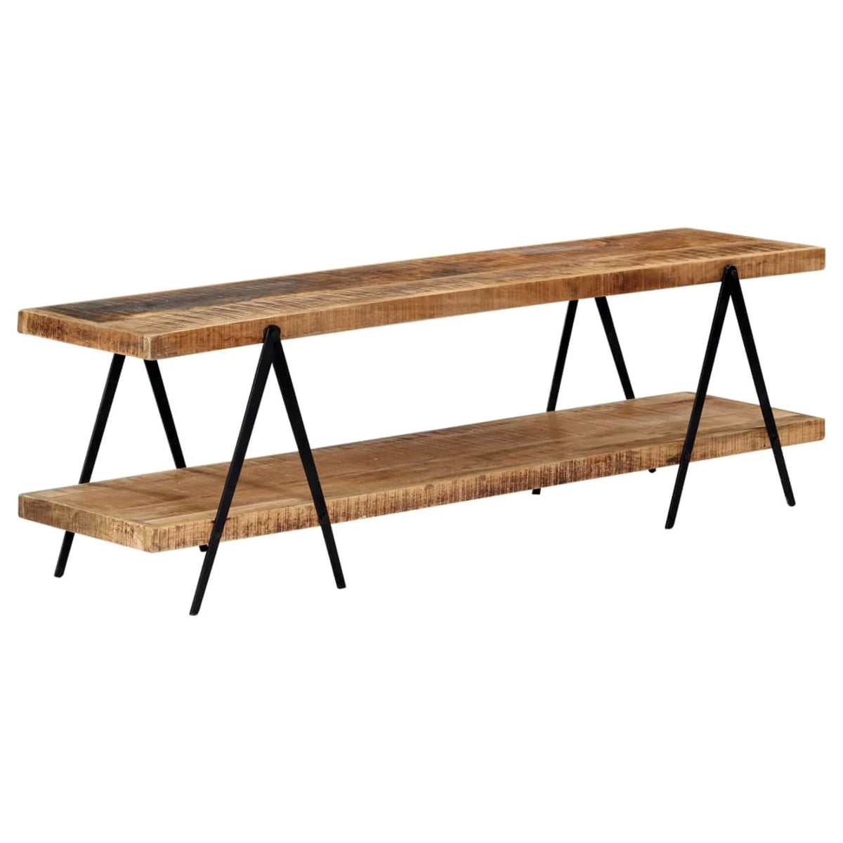 63" Solid Mango Wood TV Cabinet A367