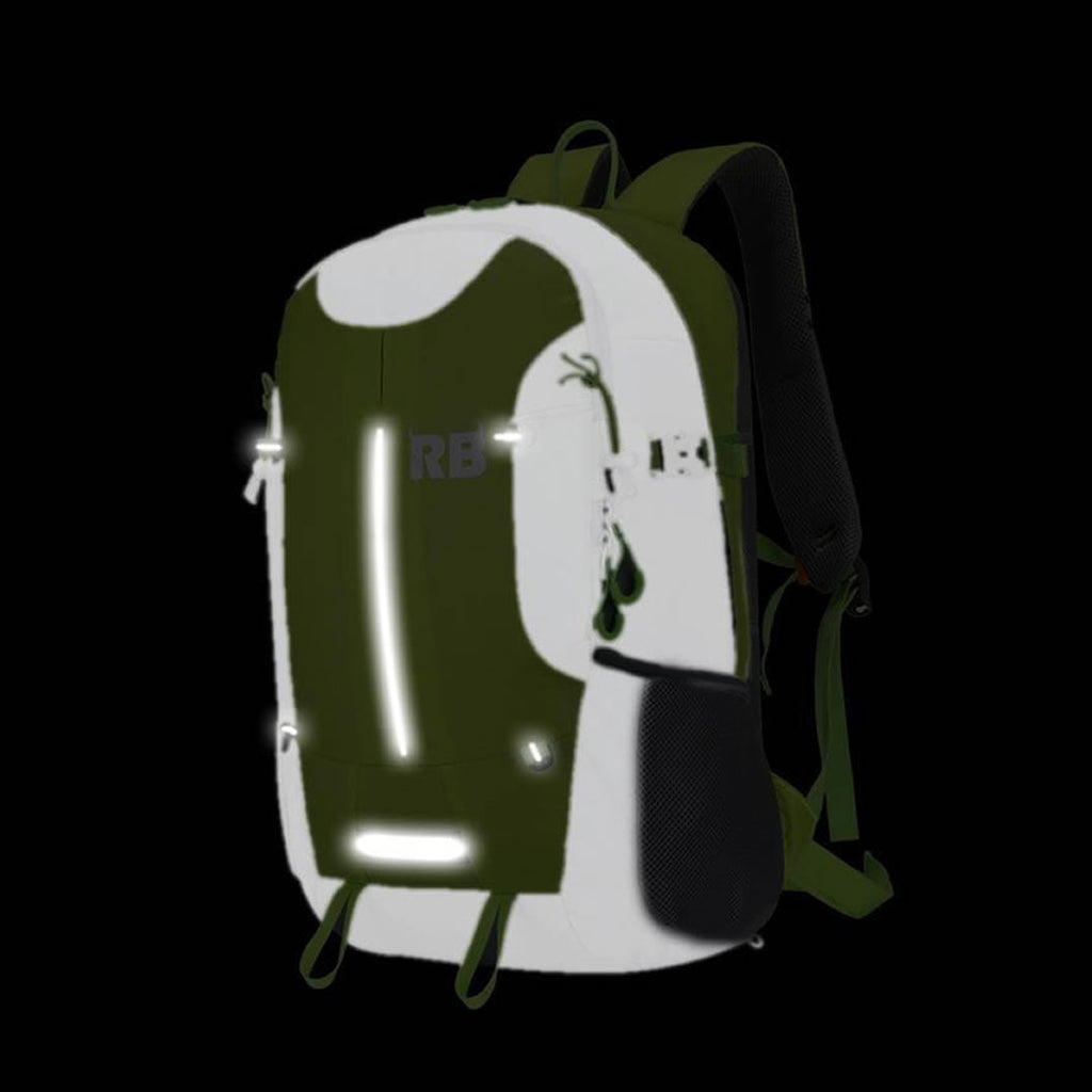 Hi Vis Green Reflective Bike Backpack Q150