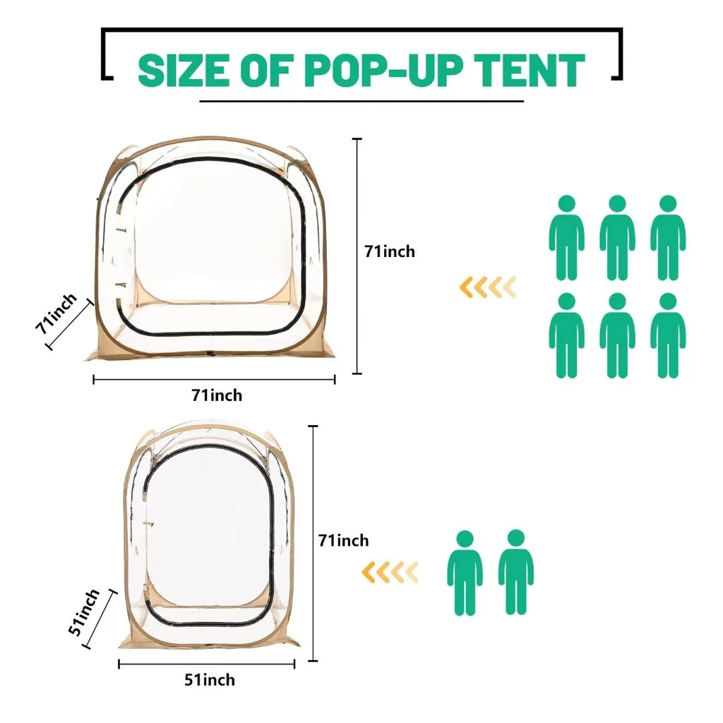 Pop Up Tent Up to 3 People Z46331