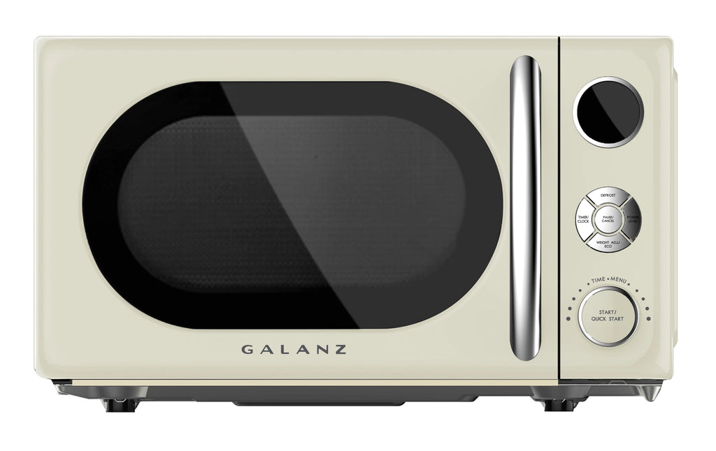0.7 Cu ft 700 Watts Blue Retro Countertop Microwave Oven M12869