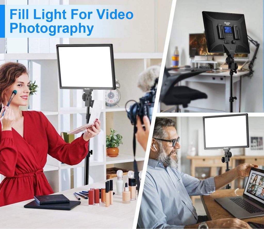 15.4 Inch Dimmable Bi-Color LED Video Light with Remote Control A436969