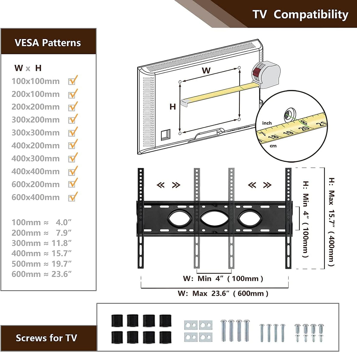 Black Swivel TV Stand with Adjustable Shelf P45031