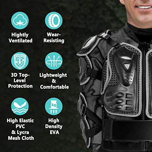 Motorcycle Protective Jacket Full Body Armor F458