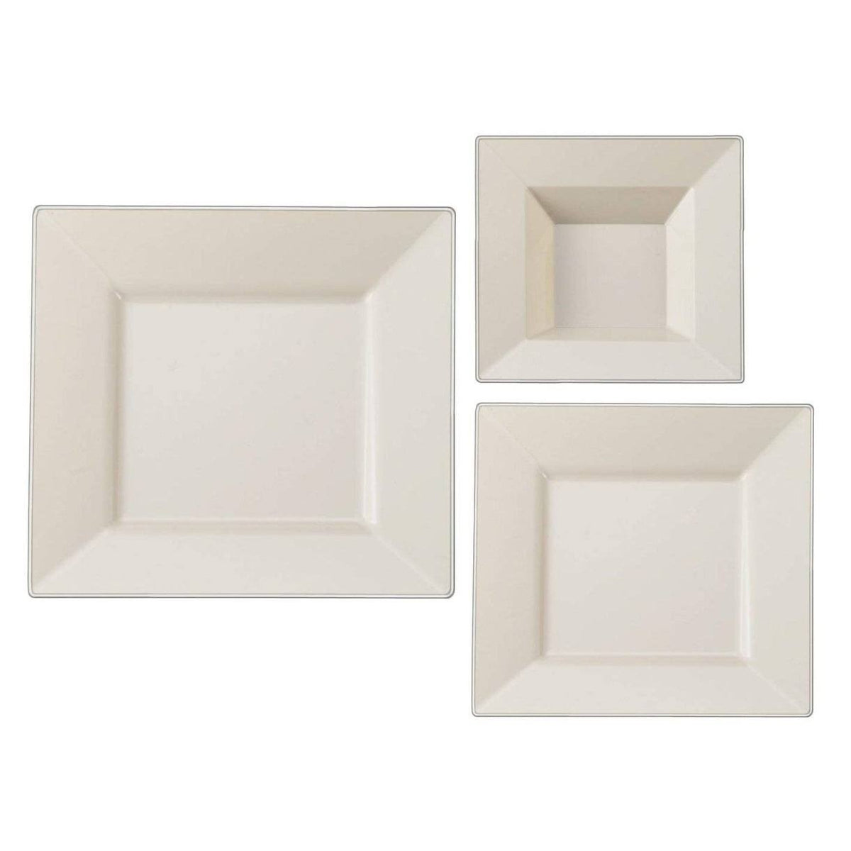 200-Piece Plastic Salad Plate Set G75930