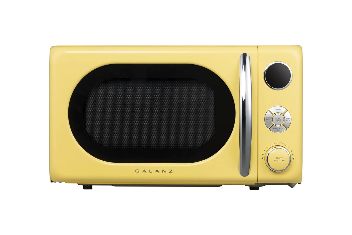 0.7 Cu ft 700 Watts Blue Retro Countertop Microwave Oven M12869
