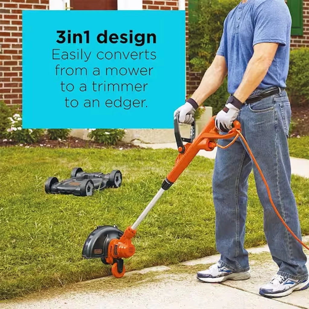 3-N-1 6.5 Amp String Trimmer, Edger & Mower B203