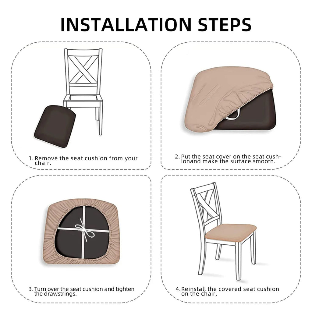 Tractor And Dumper Restaurant Chair Seat Covers F758212