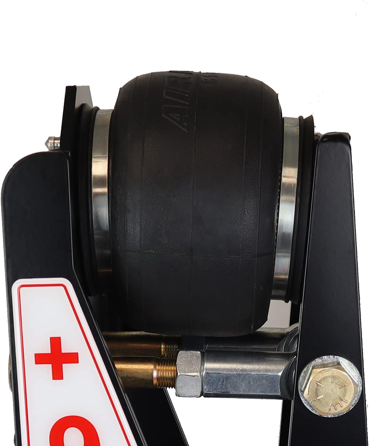 Round 4" Straight Pin 30K SL Gooseneck Air Hitch & Coupler Z8471