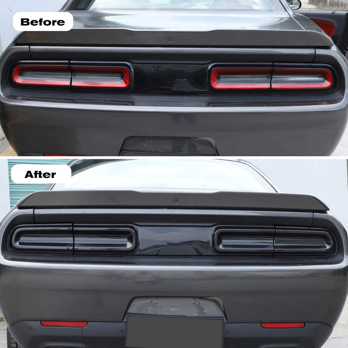 Smoked Tail Light Covers Rear Light Guards Exterior Accessories M57127