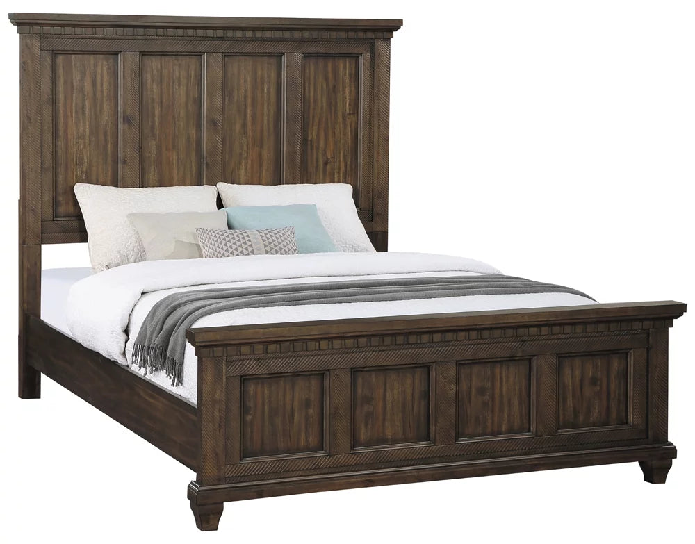 King Wood Bed N9426
