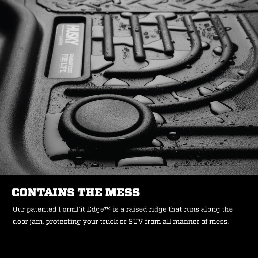 Black Front Row Floor Liners C1084