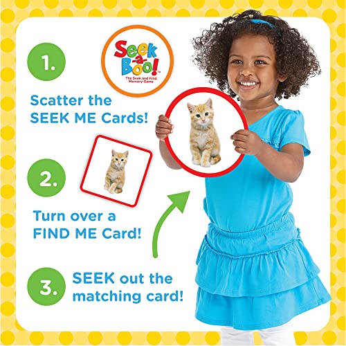 Memory Game and Toddler Flash Cards Matching Game L217