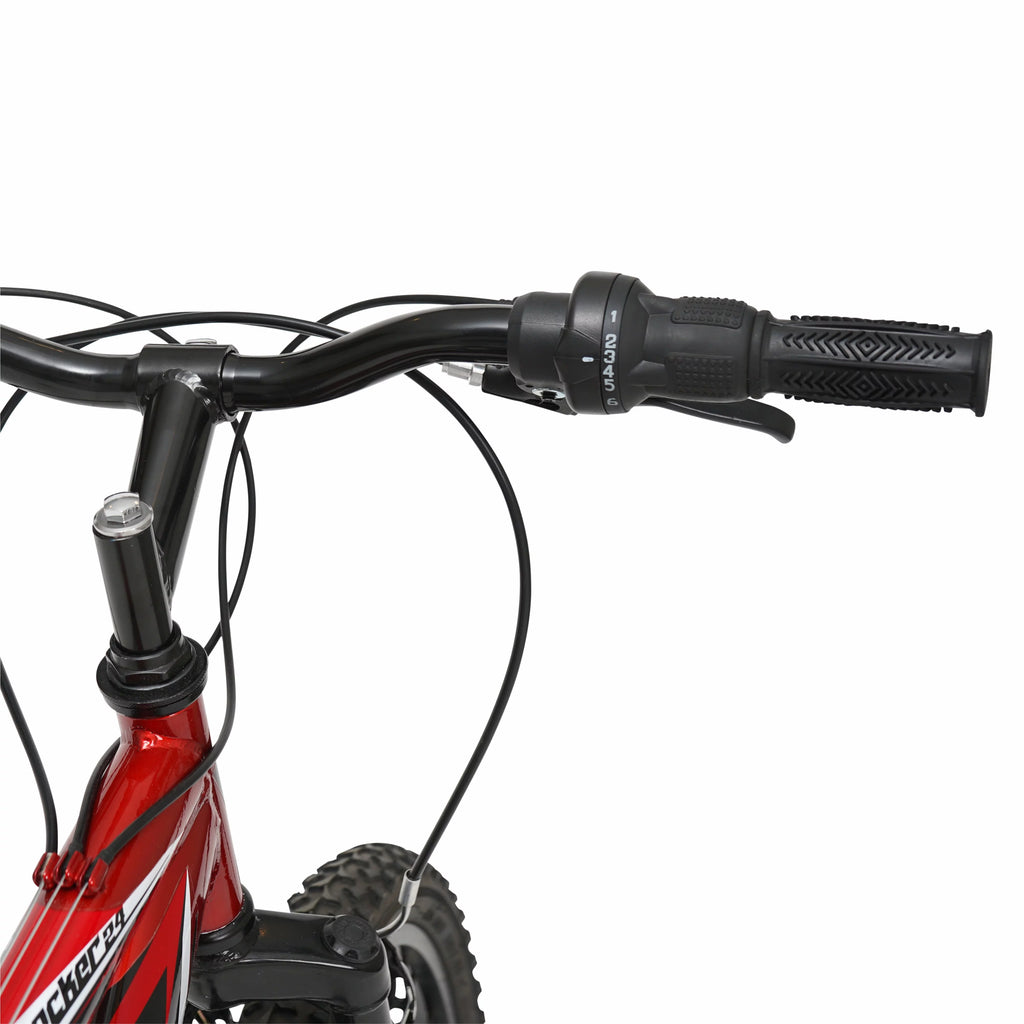 24" Red and Black Mountain Bike K823871