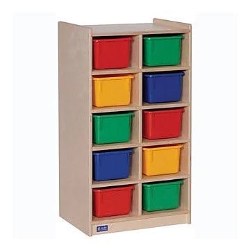 10 Compartment Cubby with Casters G4408