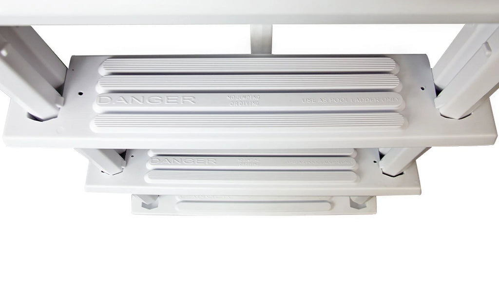 Heavy Duty Resin In-Pool Ladder with Entrapment Barrier X482367