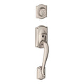 Satin Nickel Dummy Exterior Handleset U847