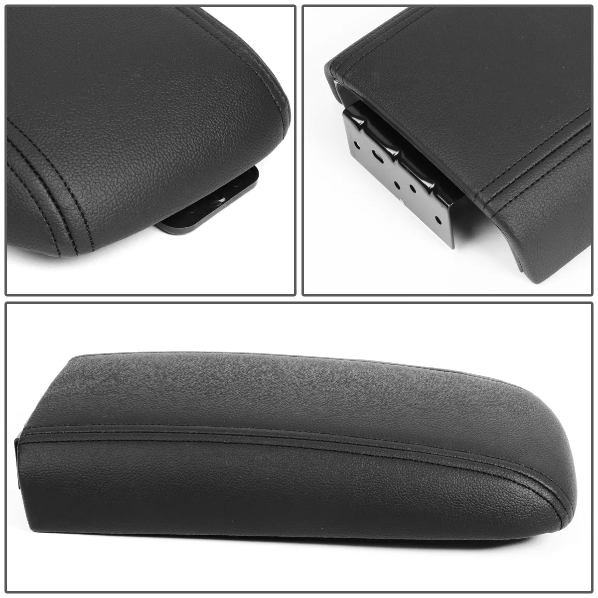 Leather Center Console Armrest Lid Assembly with Latch Q8873