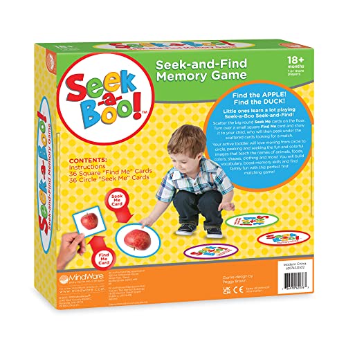 Memory Game and Toddler Flash Cards Matching Game L217