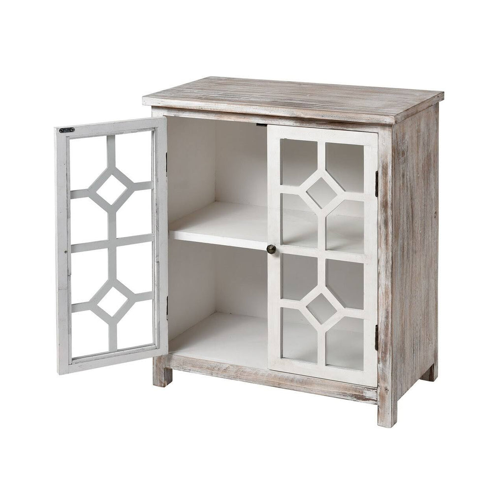 Antique White/White Cabinet J79595