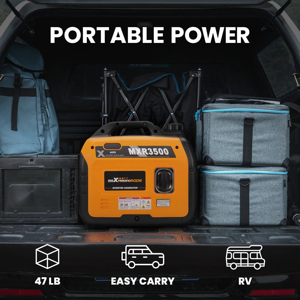 3500W Portable Inverter Generator M941