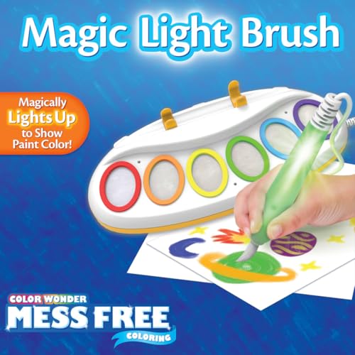 Color Wonder Magic Light Brush Mess Free Painting Station E8007