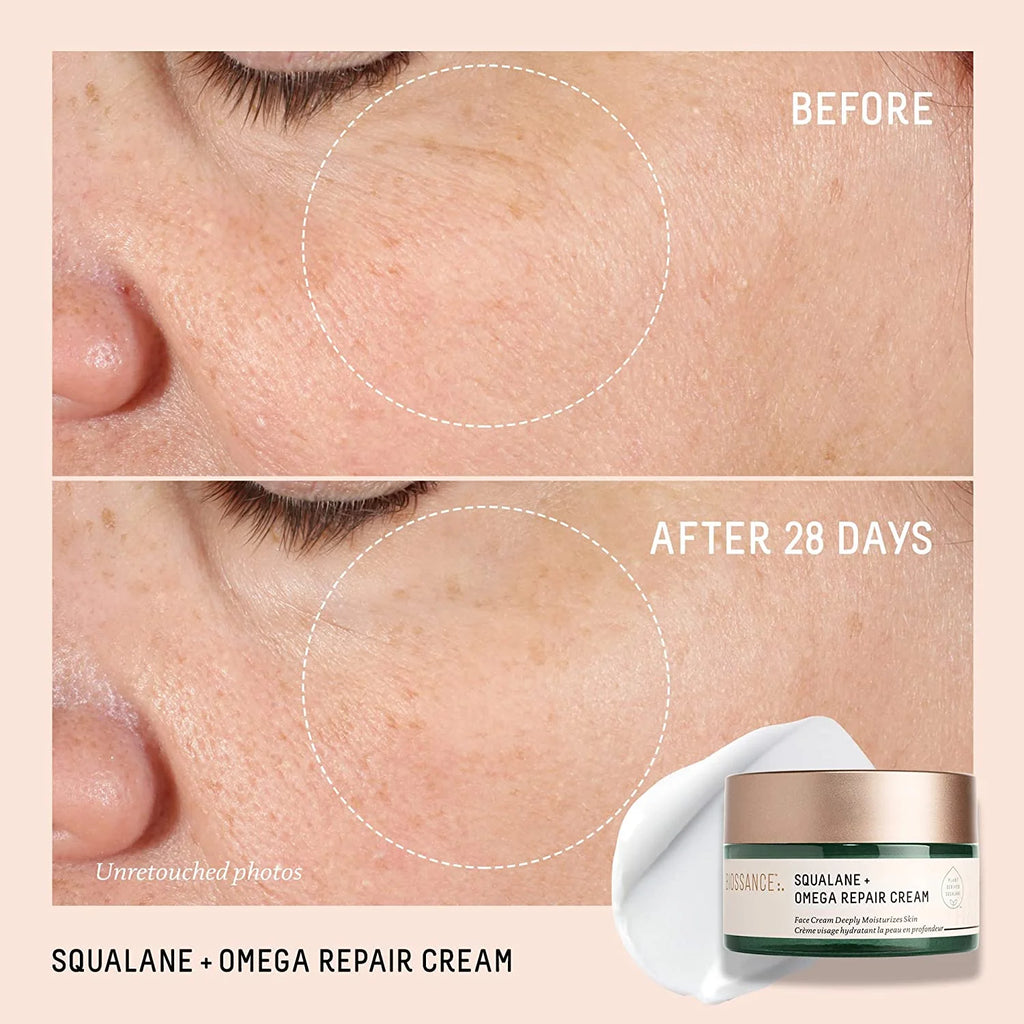Squalane Omega Repair Moisturizer with Hyaluronic Acid and Ceramides 1.6 oz B89032