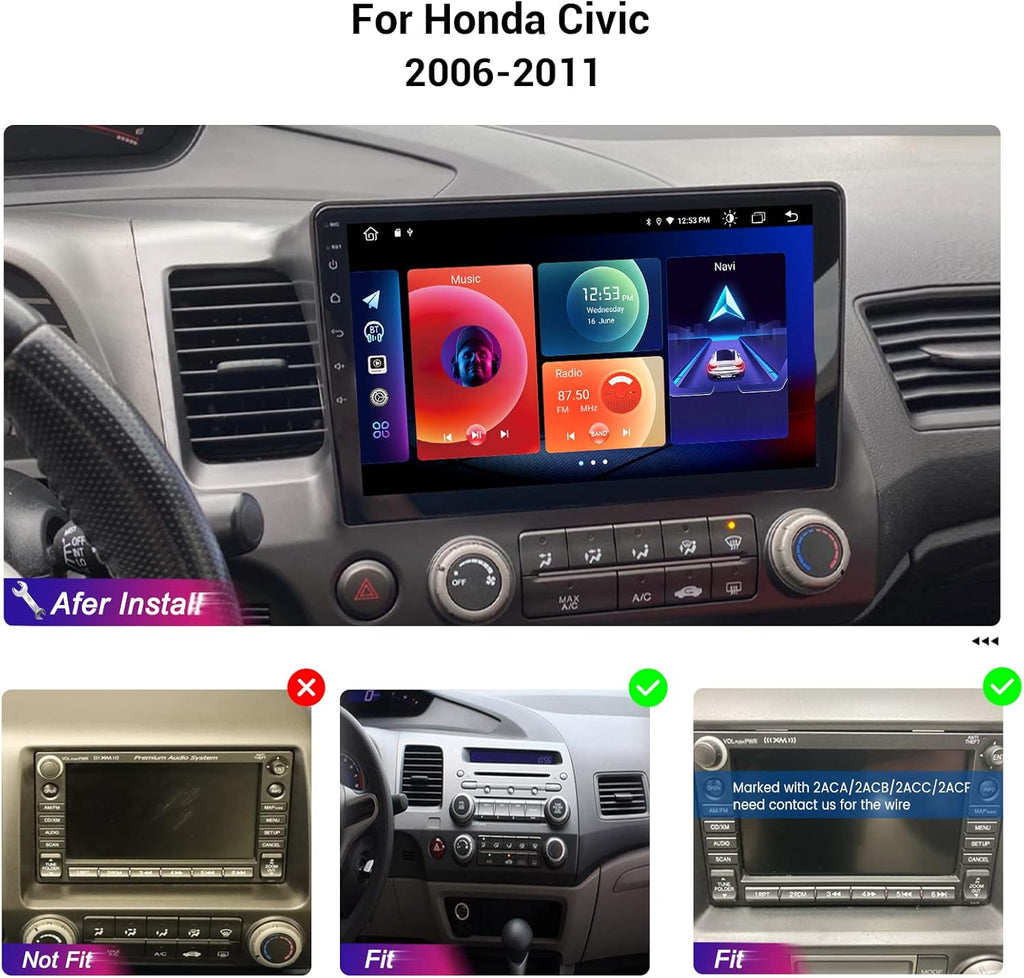 Car Stereo Bluetooth Radio Touch Screen B6878