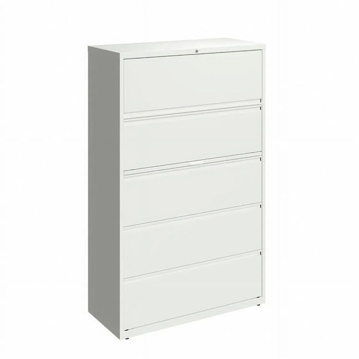 White 5-Drawer Lateral File Cabinet F9430