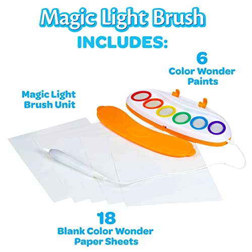 Color Wonder Magic Light Brush Mess Free Painting Station E8007