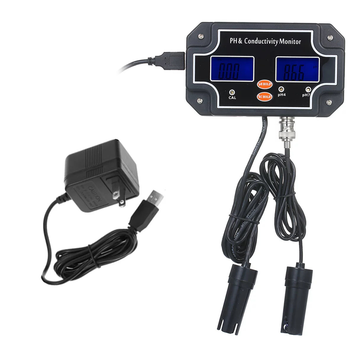 2 in 1 Waterproof Double Display Tester P463