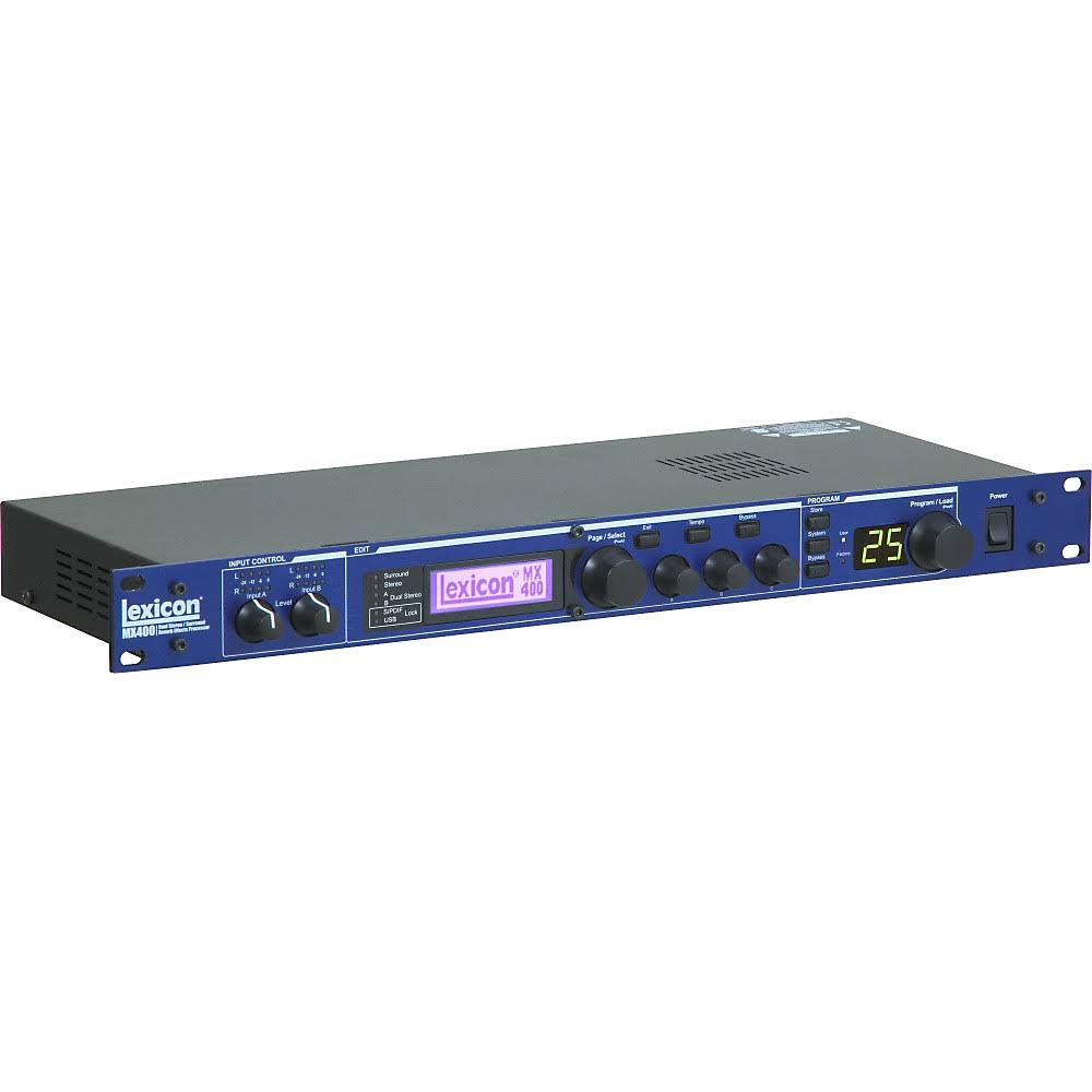 Dual Stereo Reverb/Effects Processor T595