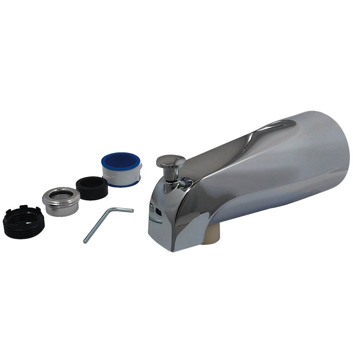 Chrome Diverter Tub Spout I82765