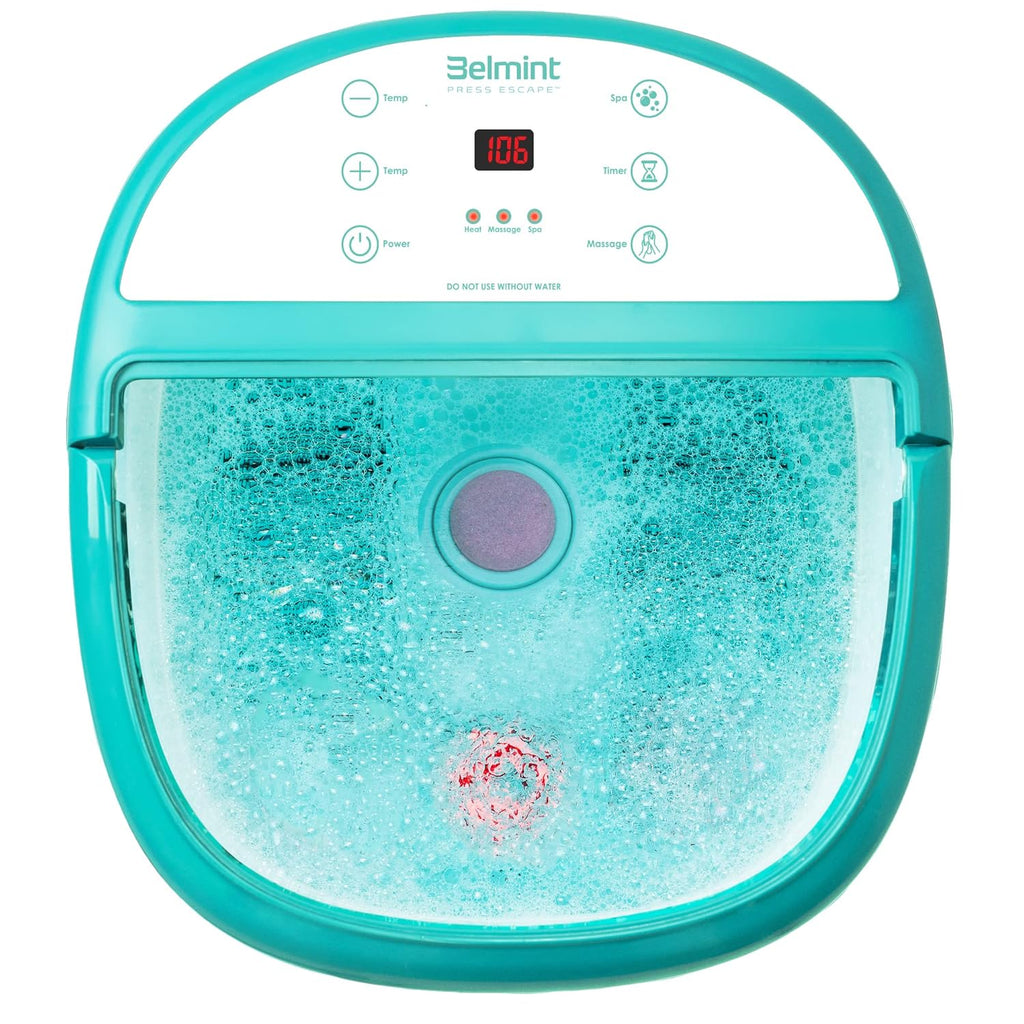 Heated Foot Bath Spa with Shiatsu Massage and Callus Remover D853
