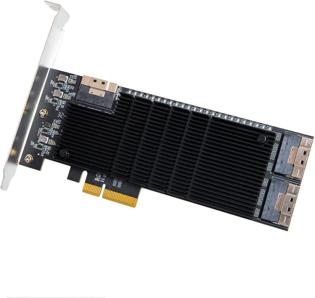 6 Port SATA III to PCIe 3.0 x1 Non-RAID Expansion Card U2705