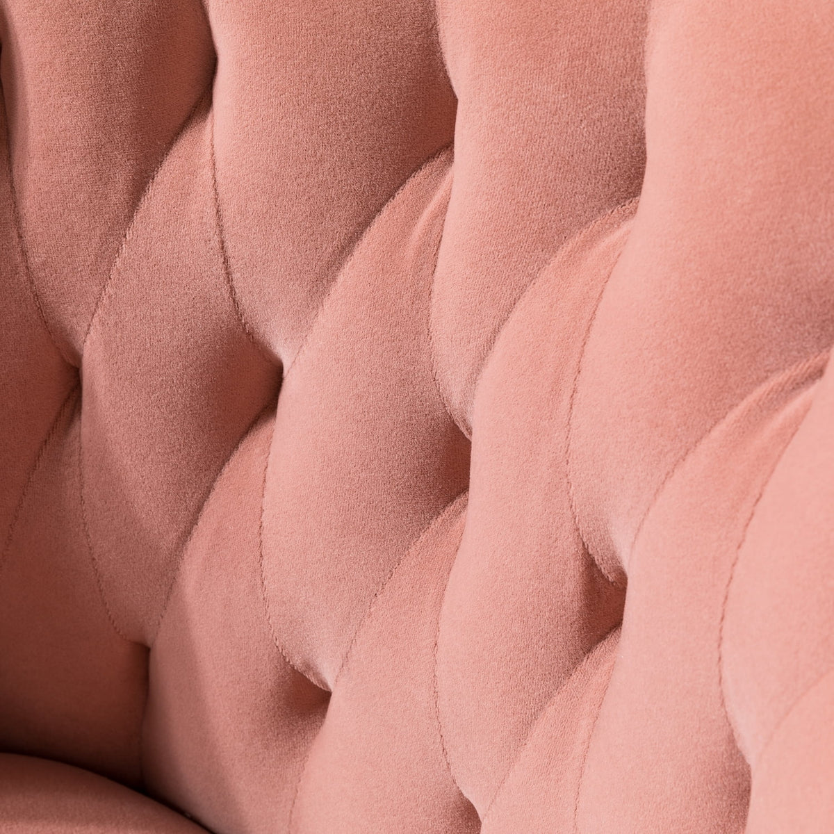 Pink Velvet Fabric Swivel Rolling Task Chair J761215
